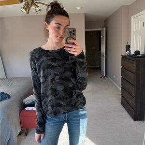 Cashmere Camouflage Sweater
